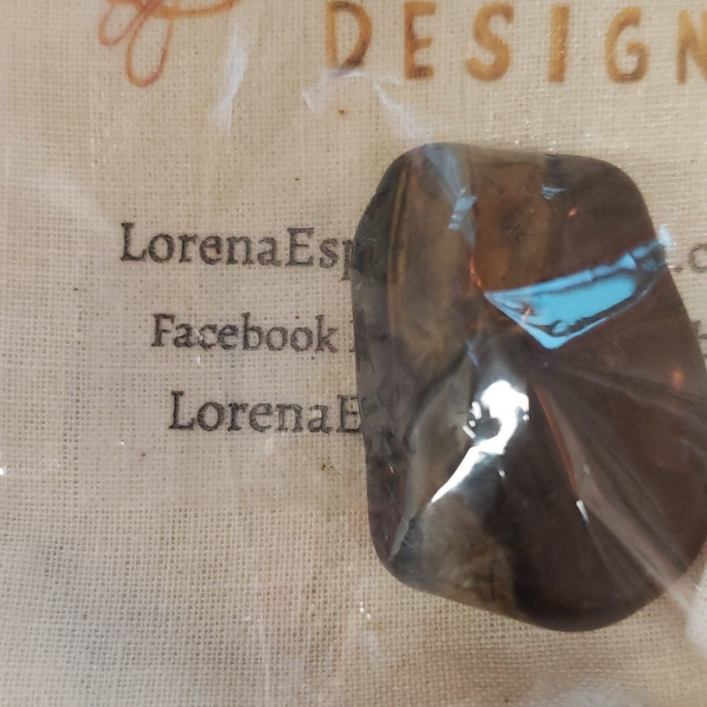 Tiger Eye Tumble stone  sealed in package not touched